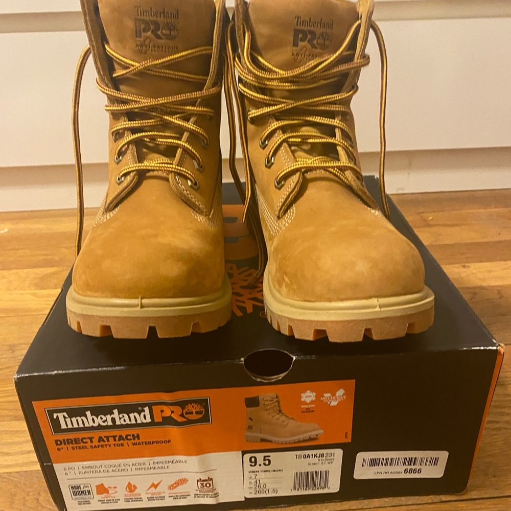 Timberland steel toe boots